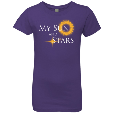 T-Shirts Purple Rush / YXS My Sun And Stars Girls Premium T-Shirt