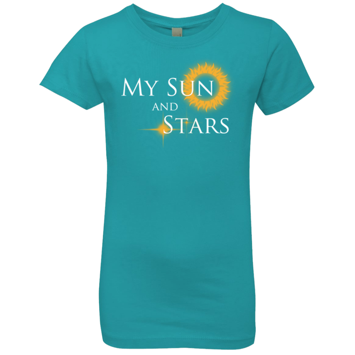 T-Shirts Tahiti Blue / YXS My Sun And Stars Girls Premium T-Shirt