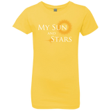 T-Shirts Vibrant Yellow / YXS My Sun And Stars Girls Premium T-Shirt