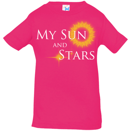 T-Shirts Hot Pink / 6 Months My Sun And Stars Infant Premium T-Shirt