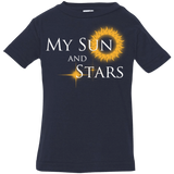 T-Shirts Navy / 6 Months My Sun And Stars Infant Premium T-Shirt