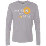T-Shirts Heather Grey / Small My Sun And Stars Men's Premium Long Sleeve