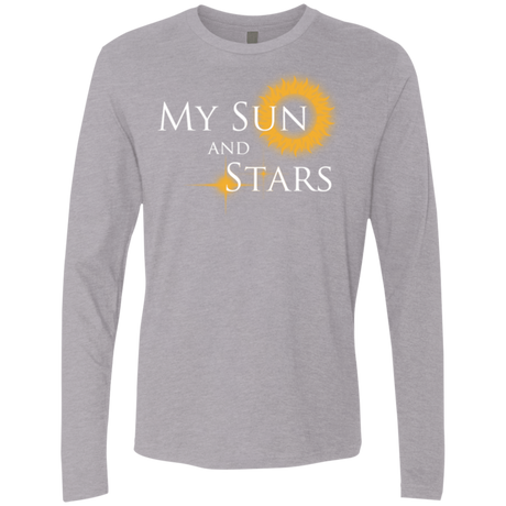 T-Shirts Heather Grey / Small My Sun And Stars Men's Premium Long Sleeve