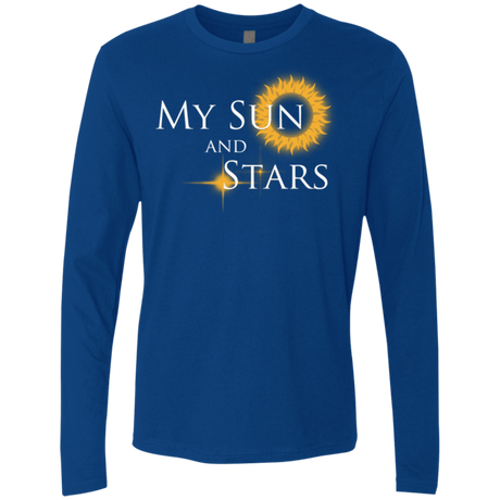 T-Shirts Royal / Small My Sun And Stars Men's Premium Long Sleeve