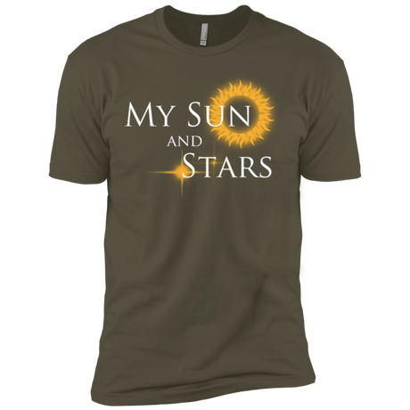 T-Shirts Military Green / X-Small My Sun And Stars Men's Premium T-Shirt