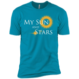 T-Shirts Turquoise / X-Small My Sun And Stars Men's Premium T-Shirt