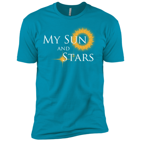 T-Shirts Turquoise / X-Small My Sun And Stars Men's Premium T-Shirt