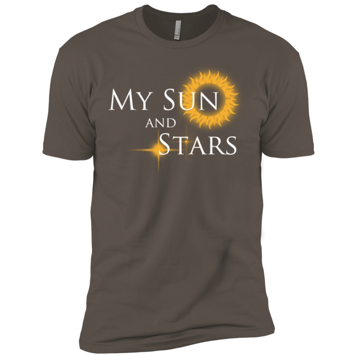 T-Shirts Warm Grey / X-Small My Sun And Stars Men's Premium T-Shirt