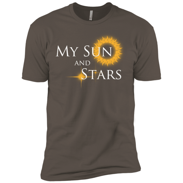 T-Shirts Warm Grey / X-Small My Sun And Stars Men's Premium T-Shirt