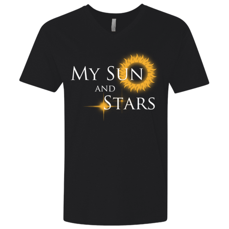 T-Shirts Black / X-Small My Sun And Stars Men's Premium V-Neck