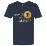 T-Shirts Midnight Navy / X-Small My Sun And Stars Men's Premium V-Neck