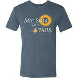 T-Shirts Indigo / Small My Sun And Stars Men's Triblend T-Shirt