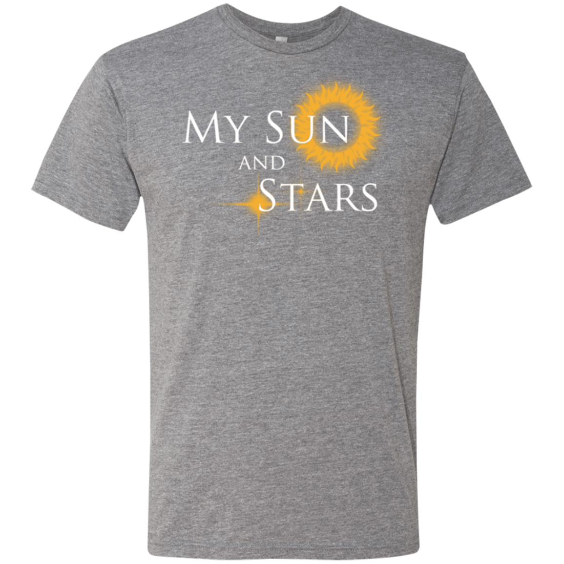 T-Shirts Premium Heather / Small My Sun And Stars Men's Triblend T-Shirt