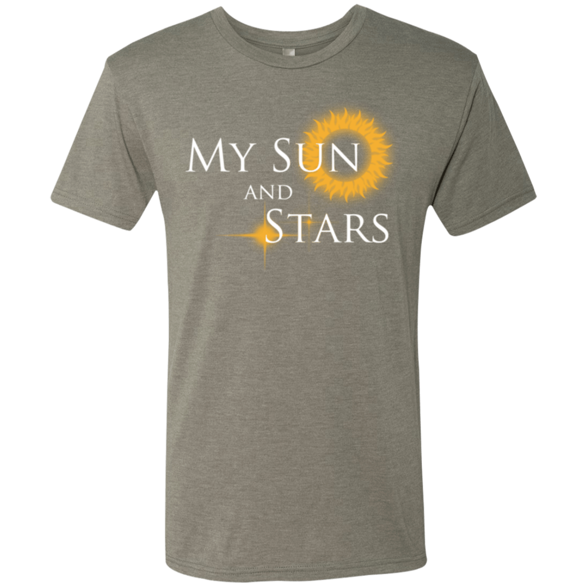 T-Shirts Venetian Grey / Small My Sun And Stars Men's Triblend T-Shirt