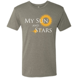 T-Shirts Venetian Grey / Small My Sun And Stars Men's Triblend T-Shirt