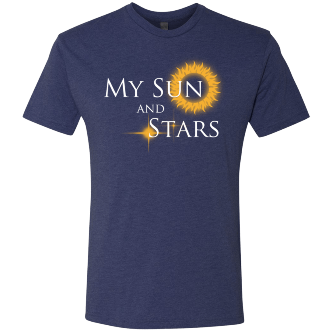 T-Shirts Vintage Navy / Small My Sun And Stars Men's Triblend T-Shirt