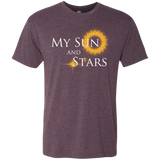 T-Shirts Vintage Purple / Small My Sun And Stars Men's Triblend T-Shirt