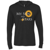 T-Shirts Vintage Black / X-Small My Sun And Stars Triblend Long Sleeve Hoodie Tee