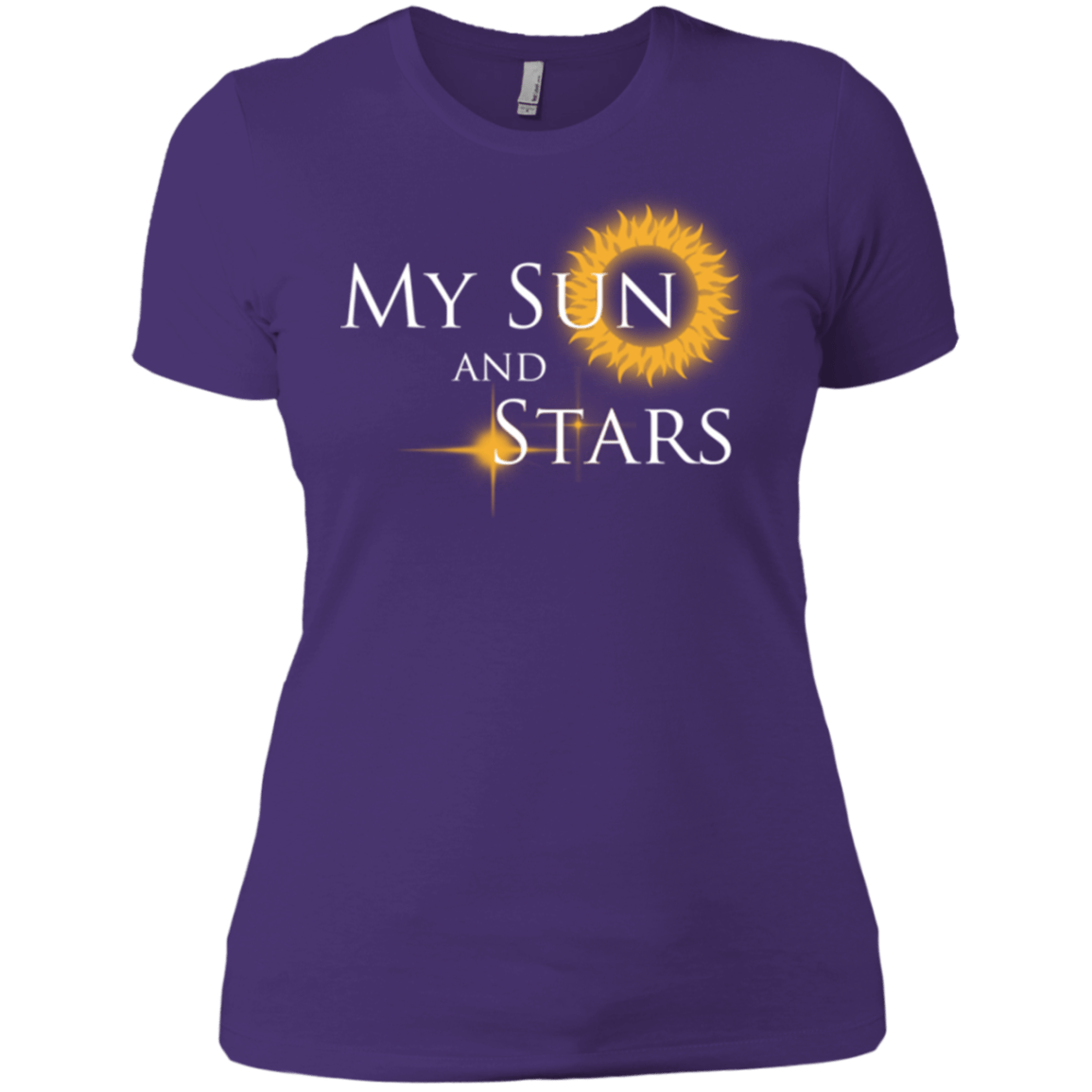 T-Shirts Purple / X-Small My Sun And Stars Women's Premium T-Shirt