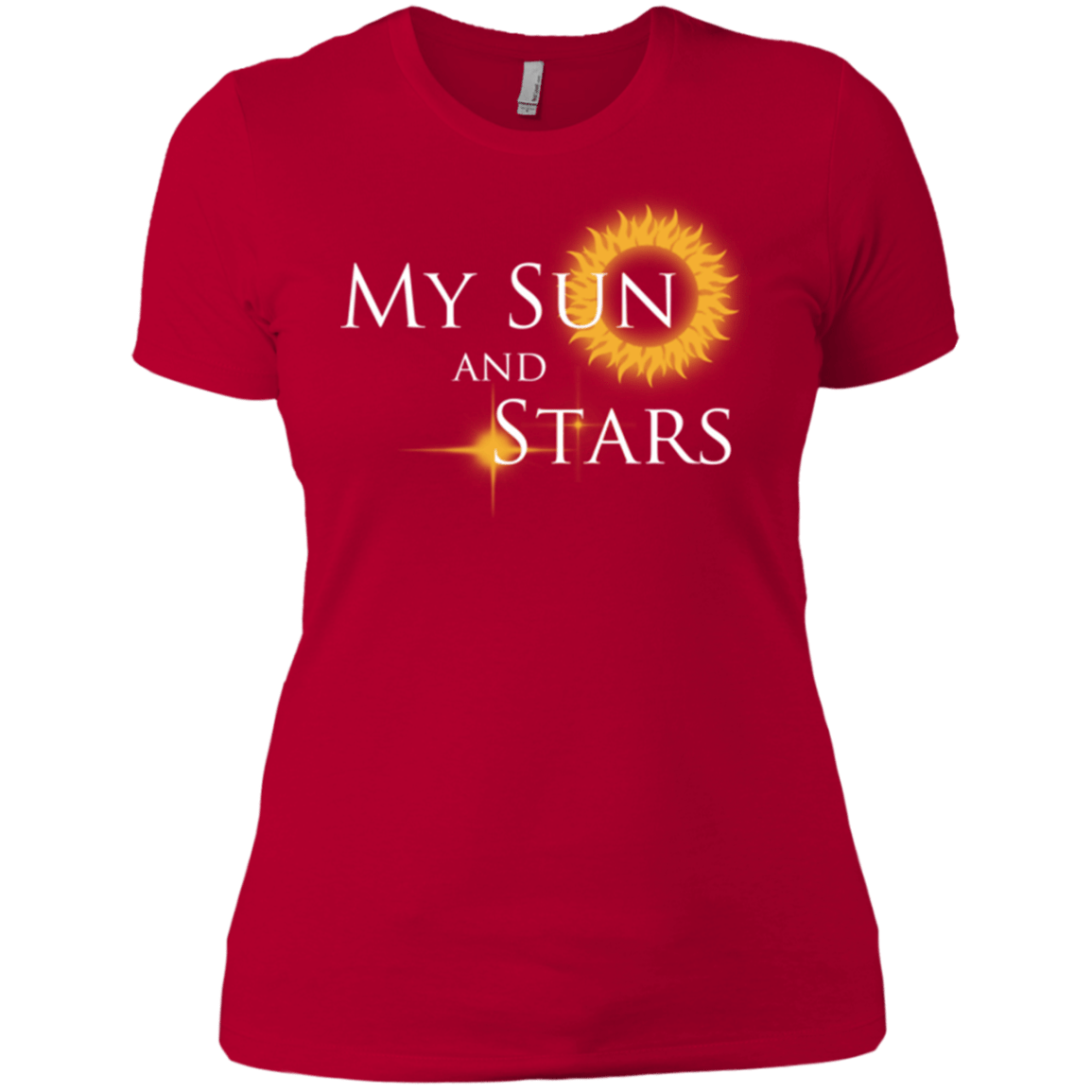 T-Shirts Red / X-Small My Sun And Stars Women's Premium T-Shirt