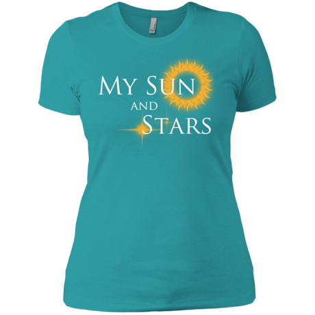 T-Shirts Tahiti Blue / X-Small My Sun And Stars Women's Premium T-Shirt