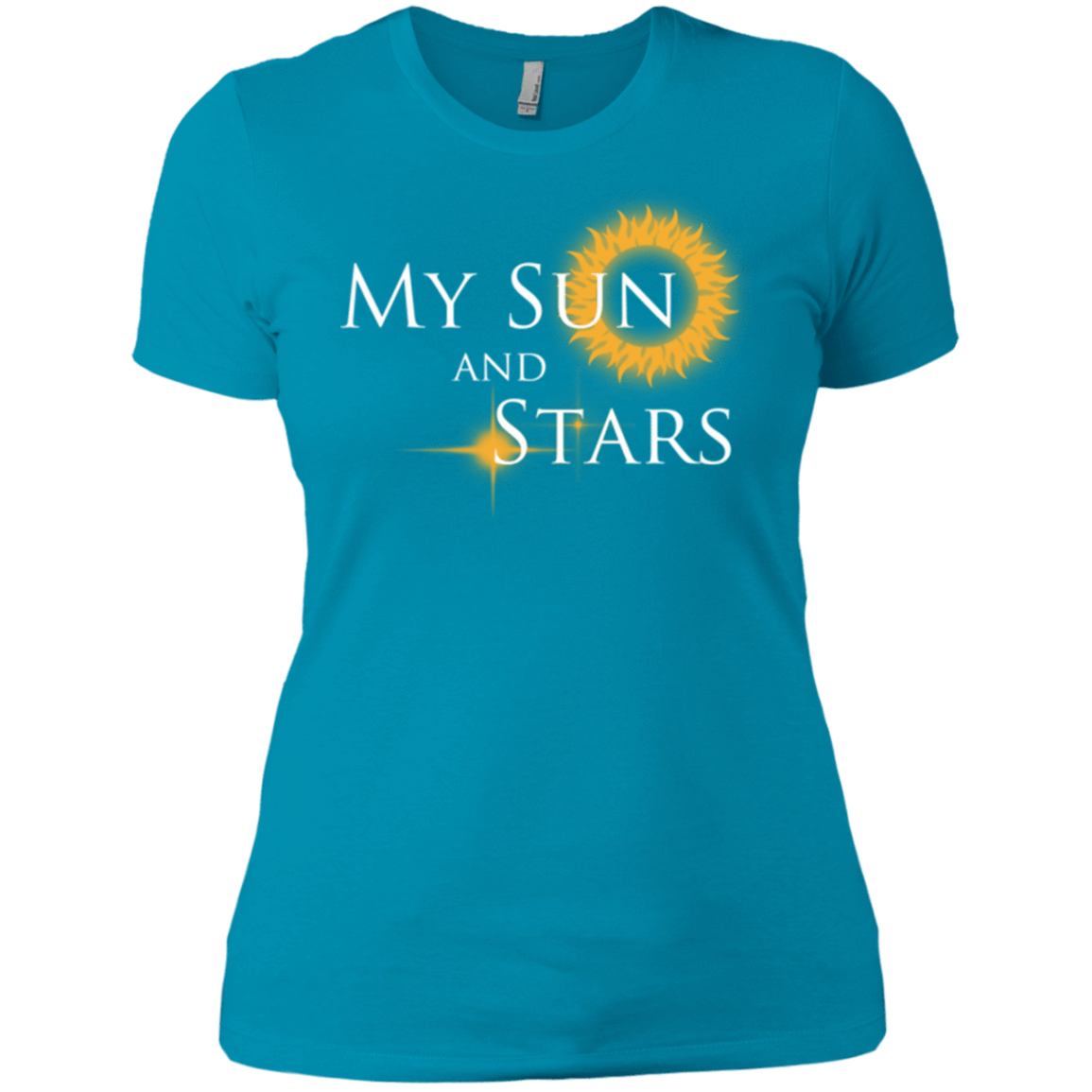 T-Shirts Turquoise / X-Small My Sun And Stars Women's Premium T-Shirt