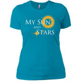 T-Shirts Turquoise / X-Small My Sun And Stars Women's Premium T-Shirt