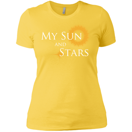 T-Shirts Vibrant Yellow / X-Small My Sun And Stars Women's Premium T-Shirt