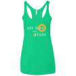 T-Shirts Envy / X-Small My Sun And Stars Women's Triblend Racerback Tank