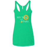 T-Shirts Envy / X-Small My Sun And Stars Women's Triblend Racerback Tank