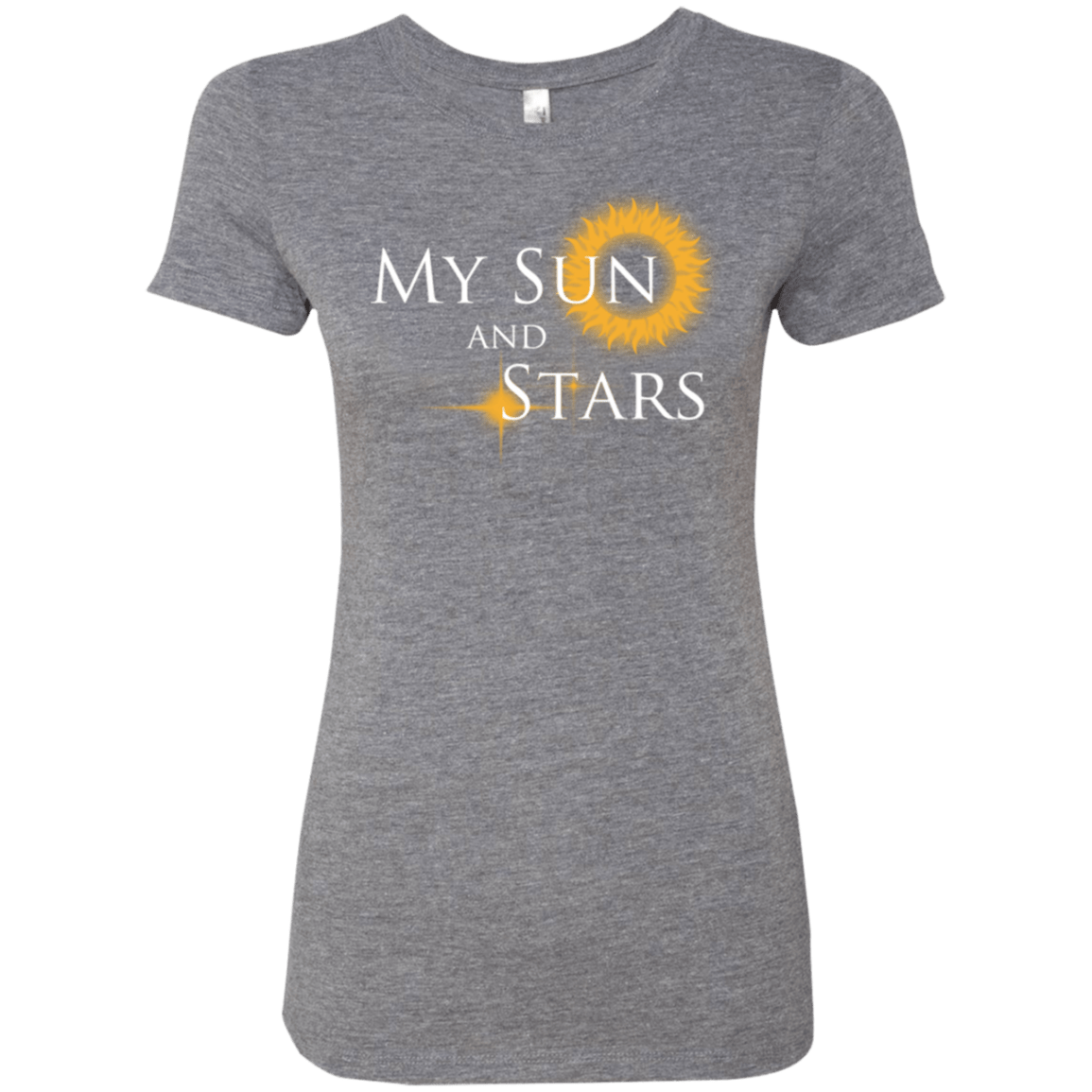 T-Shirts Premium Heather / Small My Sun And Stars Women's Triblend T-Shirt
