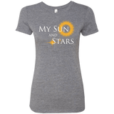 T-Shirts Premium Heather / Small My Sun And Stars Women's Triblend T-Shirt