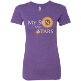 T-Shirts Purple Rush / Small My Sun And Stars Women's Triblend T-Shirt