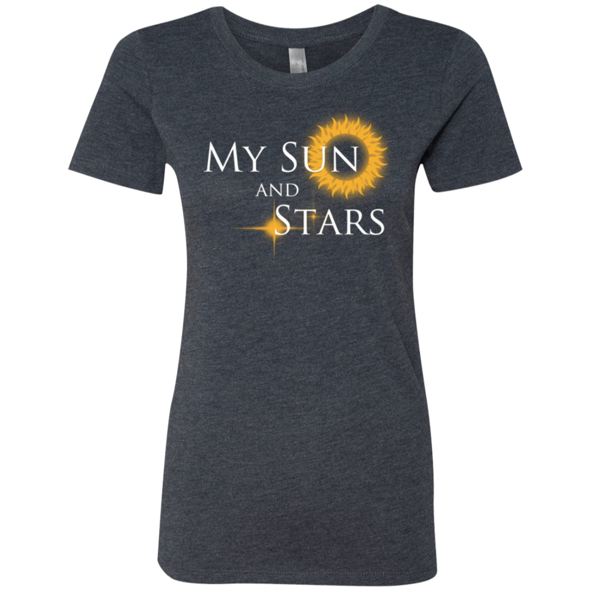 T-Shirts Vintage Navy / Small My Sun And Stars Women's Triblend T-Shirt