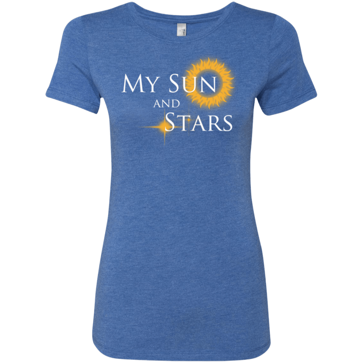 T-Shirts Vintage Royal / Small My Sun And Stars Women's Triblend T-Shirt
