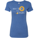 T-Shirts Vintage Royal / Small My Sun And Stars Women's Triblend T-Shirt