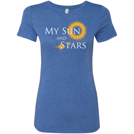 T-Shirts Vintage Royal / Small My Sun And Stars Women's Triblend T-Shirt
