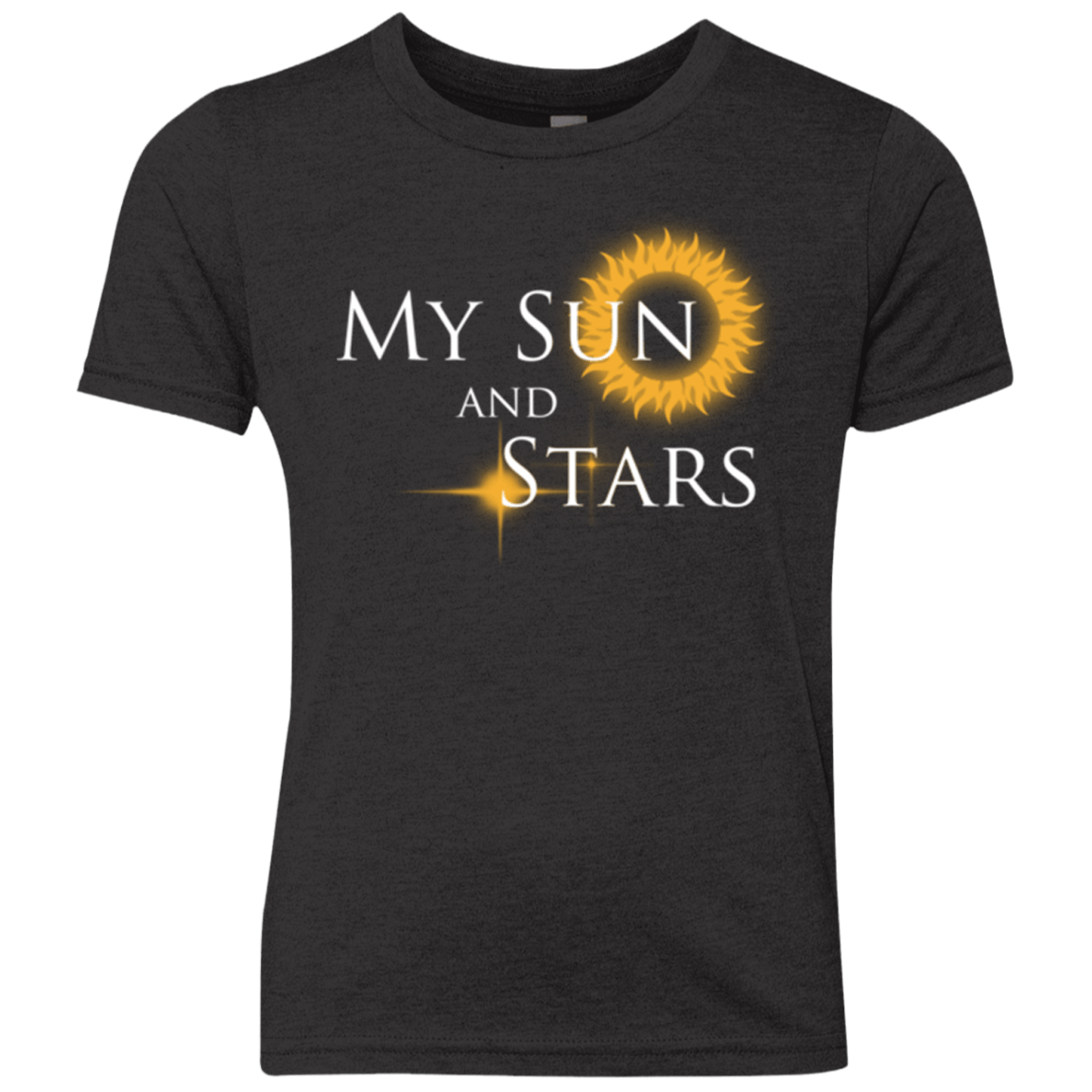 T-Shirts Vintage Black / YXS My Sun And Stars Youth Triblend T-Shirt