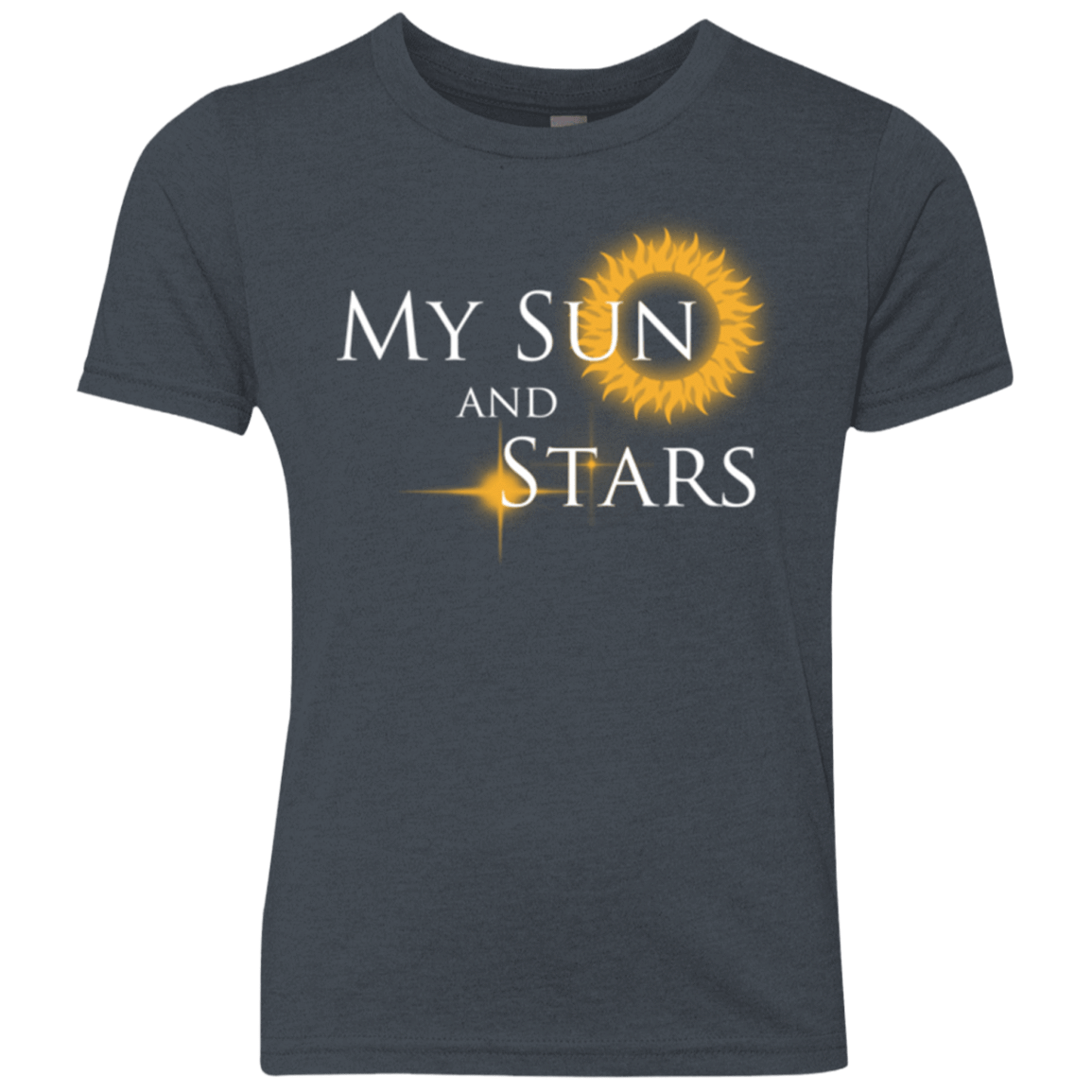 T-Shirts Vintage Navy / YXS My Sun And Stars Youth Triblend T-Shirt
