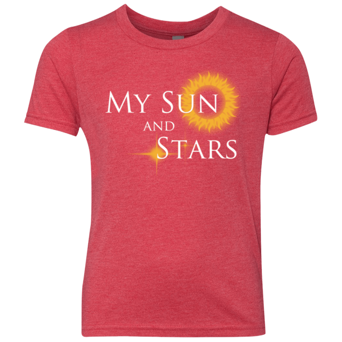 T-Shirts Vintage Red / YXS My Sun And Stars Youth Triblend T-Shirt