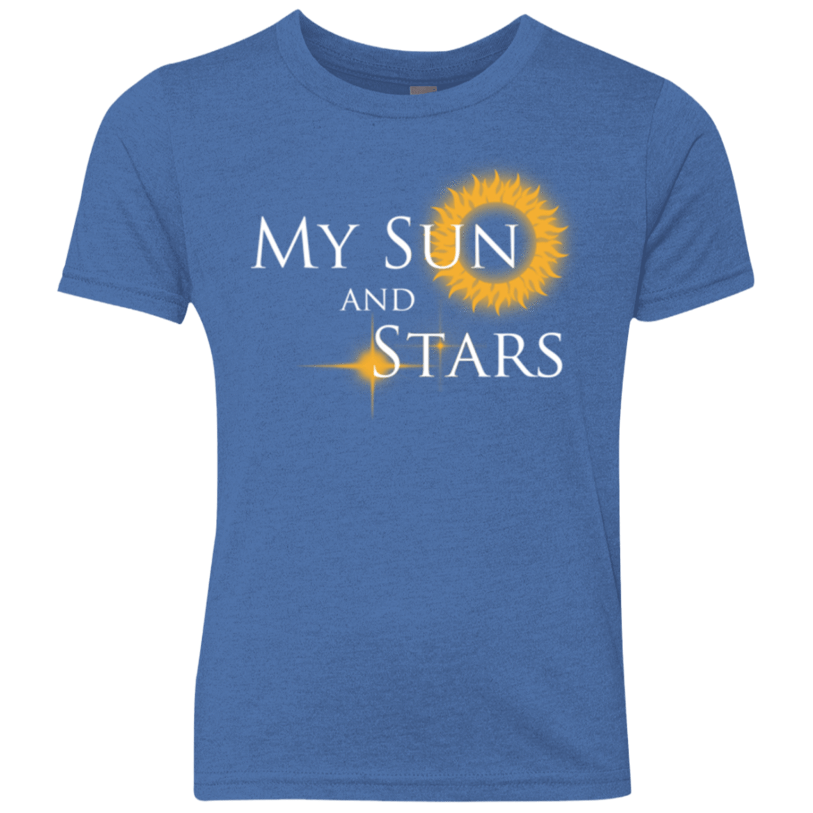 T-Shirts Vintage Royal / YXS My Sun And Stars Youth Triblend T-Shirt