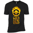 T-Shirts Black / YXS My World Is Fire Boys Premium T-Shirt