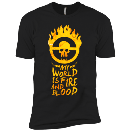 T-Shirts Black / YXS My World Is Fire Boys Premium T-Shirt