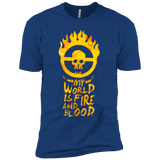 T-Shirts Royal / YXS My World Is Fire Boys Premium T-Shirt