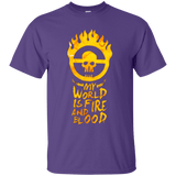 T-Shirts Purple / Small My World Is Fire T-Shirt