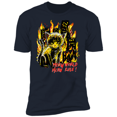 T-Shirts Midnight Navy / S My World Men's Premium T-Shirt