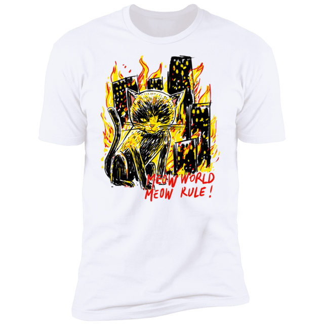 T-Shirts White / S My World Men's Premium T-Shirt