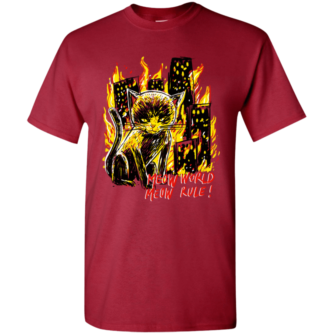 T-Shirts Cardinal / YXS My World Youth T-Shirt