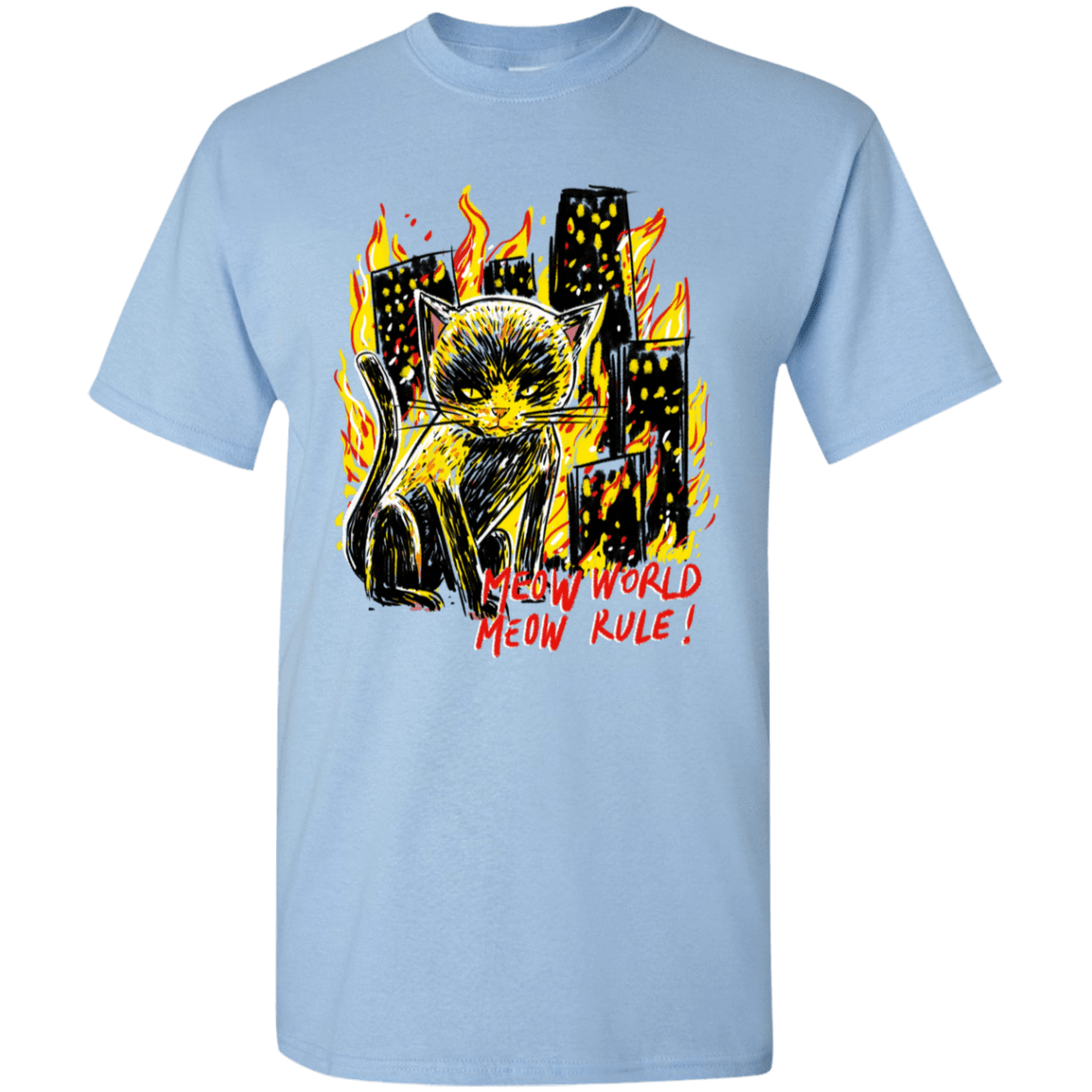 T-Shirts Light Blue / YXS My World Youth T-Shirt