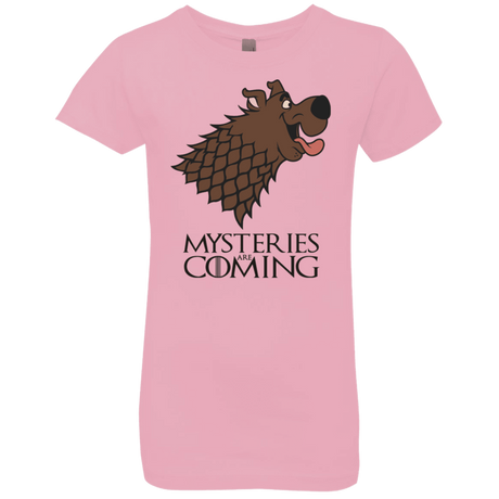 T-Shirts Light Pink / YXS Mysteries Are Coming Girls Premium T-Shirt